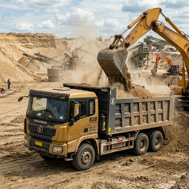 Золотистый Shacman X3000